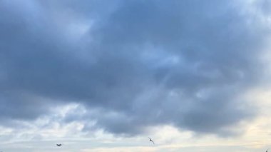 Beautiful sunset overlooking istanbul, sun glare reflected in the water. beautiful sunset in istanbul.