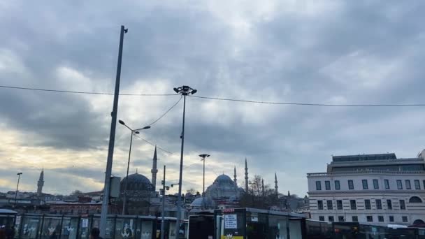 Panorama Centre Historique Istanbul Panorama Istanbul Istanbul Turquie — Video