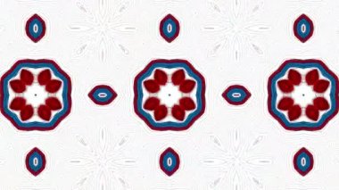 Hypnotic background kaleidoscope. Looped colored kaleidoscope. Abstract colorful background. Kaleidoscope concept.