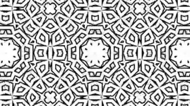 Black and white abstract background. Black-white kaleidoscope background. black and white background