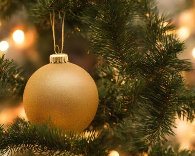 Noel ağacı dekorasyonunun gerçekçi bir çizimi, üretken ai