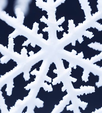 Bir kar tanesinin gerçekçi çizimi makro, üretken ai