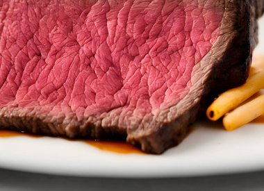 Üretici ai kullanarak lezzetli pişmiş sığır eti tasviri