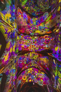 13.11.2023 - Hollanda, Eindhoven 'a karşı Glow festivali. Şehrin sokaklarında hafif sanat festivali. Benzersiz sanat eserleriyle harika bir ışık gösterisi..