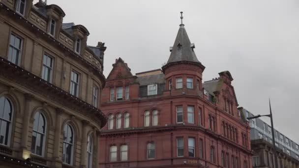 Ngiltere Ngiltere Liverpool Ngiltere Ngiltere Deki Tarihi Binaların Manzarası Liverpool — Stok video