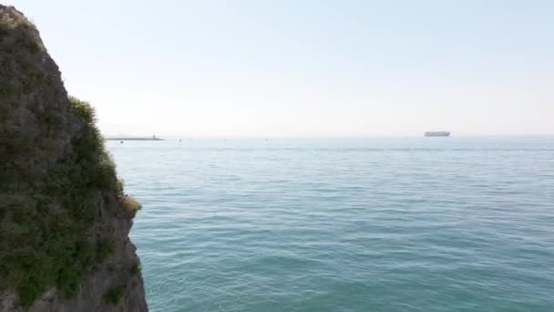 Hämmästyttävä Näkymä Kaunis Vietnam Sul Mare Amalfin Rannikolla Italiassa Kuvattiin — kuvapankkivideo
