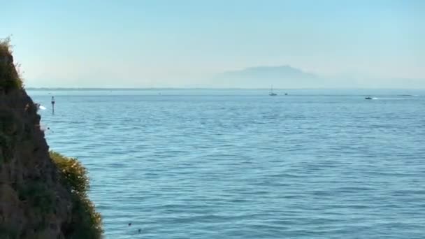 Μια Καταπληκτική Θέα Της Όμορφης Φοράδας Vietri Sul Στην Ακτή — Αρχείο Βίντεο