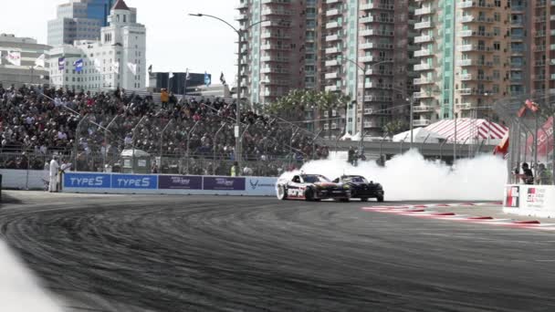 Long Beach California Abd Nisan 2023 Formula Drift 2023 Yılında — Stok video