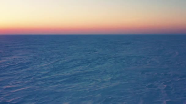 Arktyczny Krajobraz Przyrodniczy Unesco Świat Dziedzictwa Unesco Świat Lodu Drone — Wideo stockowe