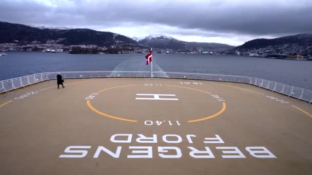 Гельмеланд Рогаланн Норвегія 2022 Норвегія Дивовижний Краєвид Корабель Або Поромний — стокове відео