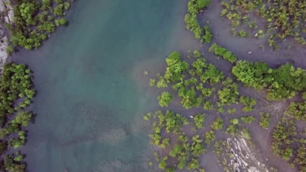 Niesamowita Przyroda Malowniczy Krajobraz Wyspa Łodzi Dla Podróżujących Zatoka Phang — Wideo stockowe