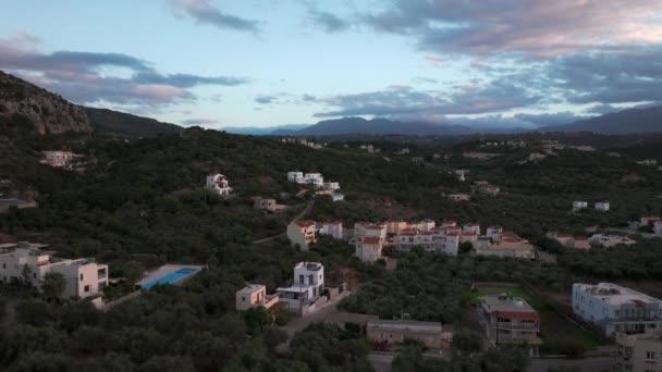 Creta Grecia Drona Aeriană Împușcată Plaja Falassarna Din Chania Laguna — Videoclip de stoc