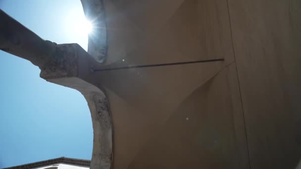 อาคารในเม องซาเลอร โนในอ ตาล หารเซนต แมทธ ตาล Cattedrale San Matnee — วีดีโอสต็อก