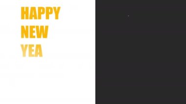 2023 model beyaz küre arkaplan. Havai fişek 2023 mutlu yeni yıl karanlık gece gökyüzü arka planı, kapağında siyah ve beyaz süslemeli beyaz küre. Kış sezonu ve mutlu yıllar. Giriş