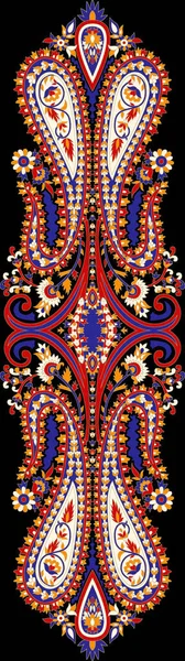 Paisley Motifleri Paisley Kenarlık Tasarımı Güzel Pastel Renkler Desenli Tekstil — Stok fotoğraf