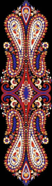 Paisley Motivy Paisley Okraje Design Krásnými Pastelovými Barvami Paisley Textil — Stockový vektor