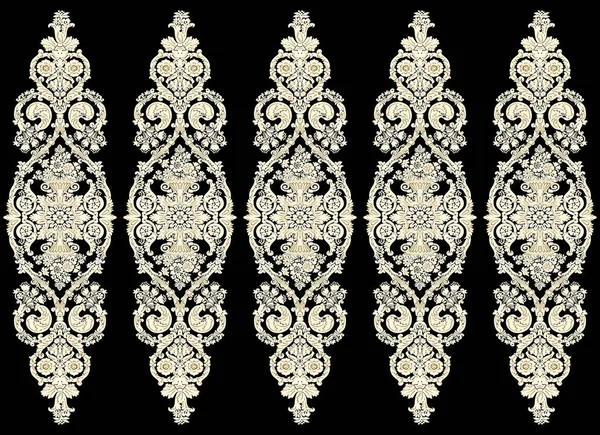 革の装飾パターンの背景 パキスタンの装飾パターン デジタルモチーフデザインイラストテキスタイルプリント用アートワークデジタル絵画用 包装紙のデザイン — ストック写真