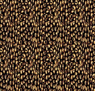 Leopar deseni. Altın leopar gümüşi desenli dikişsiz