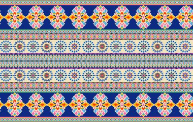 Kusursuz vektör çiçek sınır tasarımı