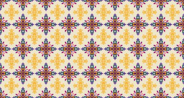 Turkish seamless pattern with luxury floral ornament. Traditional Arabic, Indian motifs. Great for fabric and textile, wallpaper, packaging or any desired idea.