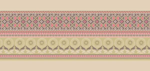 Floral cross stitch embroidery on white background.geometric ethnic oriental seamless pattern traditional.cross stitch textile graphics.vector illustration.design for texture,fabric,clothing,wrapping.