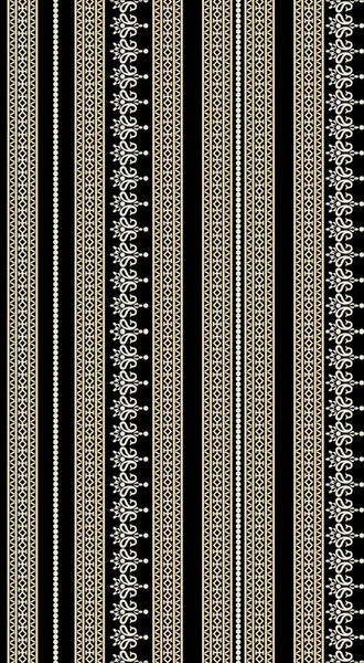 レースパターン要素 ヴィンテージシームレスに設定されたレースの境界 美しい結婚式のレースの装飾 黒いレースの境界線のイラストセット シームレスなブラックゴージャスストライプ 繊細なシンプルなパターン — ストック写真