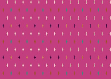 Çember desenli zarif arka plan geometrik tasarım soyut yuvarlak şekiller motifi. Küçük elmas grafik elementler renkli doku. Modern geometrik dekorasyon tekstil kumaş numunesi izin bloğu baskısı