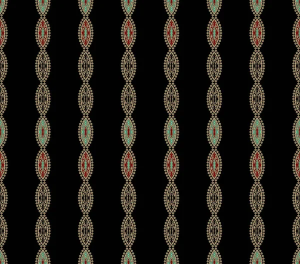 Digital Print Design Fabrics Motif Broque Pattern All Pattern Vertical — 스톡 사진