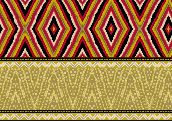 幾何学的な民族東洋のシームレスなパターンの伝統的なデザインの背景 カーペット バティック ファブリック イラスト 刺繍スタイル — ストック写真