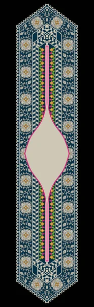 パレスチナの伝統的な刺繍モチーフとタレッズパターンデザイン — ストック写真
