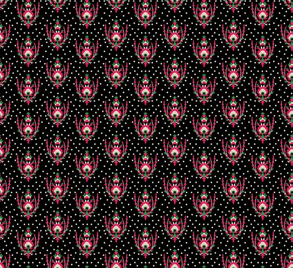 Seamless Pattern Luxury Floral Ornament Traditional Arabic Indian Motifs Great — 图库照片