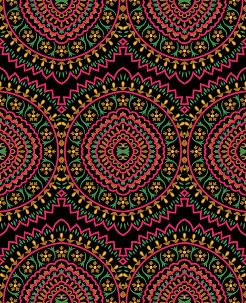 Hipisowski Krawat Farbowania Barwnik Spiralny Powtarzam Vector Dyed Multi Swirl — Zdjęcie stockowe