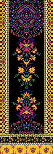 Digital Motif Design Illustration Artwork Textile Print Textile Branding Watercolor — Stock fotografie