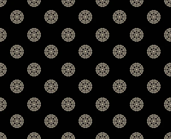 Bezszwowy Geometryczny Wzór Trelli Kropkowanymi Płatkami Kwiatami Śladowe Girlandy Motyw — Zdjęcie stockowe