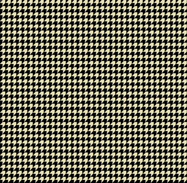 Buvolí Kostkovaný Vzor Černé Béžové Bílé Barvě Bezešvé Herringbone Texturované — Stock fotografie