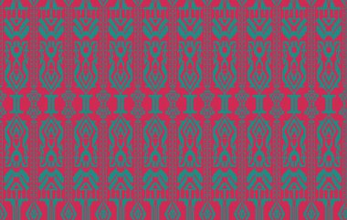 Fas Etnik Düz Desenli Tasarım. Aztek kumaşlı halı mandala süsleme sembolü tekstil dekorasyon duvar kağıdı. Kabile hindisi Afrikalı Hintli geleneksel nakış taşıyıcısı çizimleri