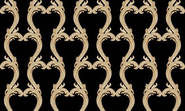 Dikişsiz desen arka plan Şam. Zarif lüks doku duvar kağıtları, arka planlar ve sayfa doldurmak için.