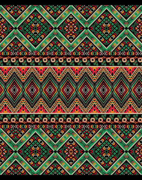 Colorful Mosaic Oriental Persian Tabriz Rug Traditional Geometric Ornament Central — Stockfoto
