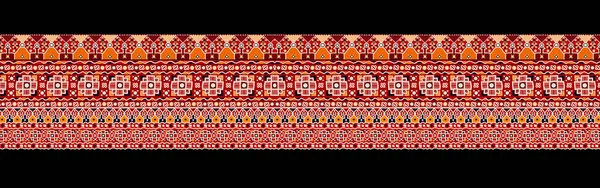 Textiel Digitaal Ontwerp Set Van Damast Mughal Motief Paisley Abstract — Stockfoto