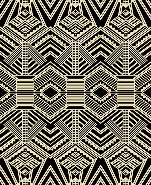 Геометричний Етнічний Візерунок Безшовний Безшовний Візерунок Дизайн Тканини Завіси Фону — стокове фото