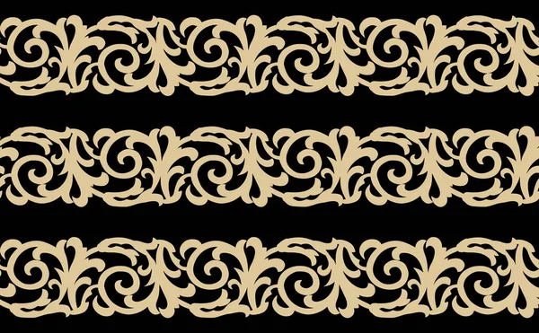 Motivo Floreale Senza Cuciture Carta Parati Decorativa Indiana Design Tessile — Foto Stock