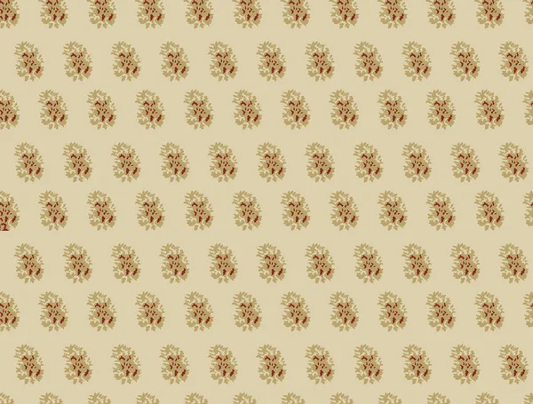 Damask Pattern Flowers Vintage Tapestry Motifs Perfect Background Textil Decoration — Stock Photo, Image