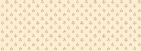 Golden flowers seamless pattern. Subtle minimalist geometric texture with small floral figures. Elegant luxury background. Simple minimal repeatable design for decor, fabric, curtains, cloth