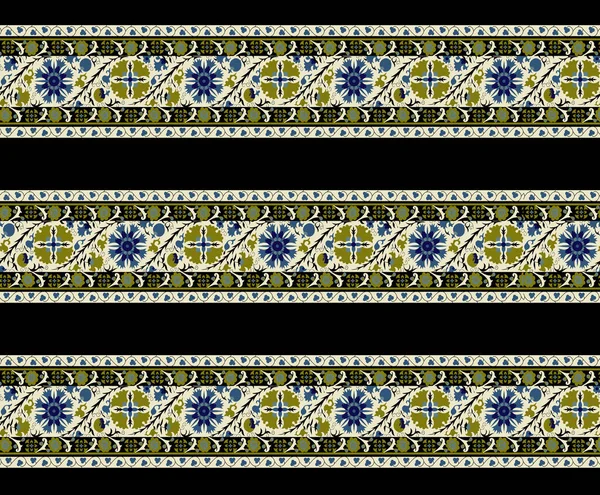 Схема Талавера Азулехос Португал Турецький Орнамент Марокканська Мозаїка Іспанська Порцеляна — стокове фото