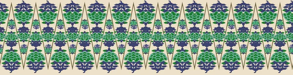 프레임 그리고 디자인 템플릿입니다 양식의 식물의 만들어 아랍의 고립된 장식물 — 스톡 사진