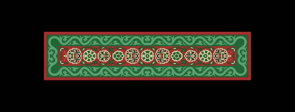 Oriental Στολίδι Που Χρησιμοποιείται Για Διακόσμηση Των Πλαισίων Και Των — Φωτογραφία Αρχείου
