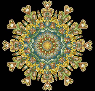 tasarım şablonu için arabesk ögesi. Doğu tarzında lüks bir süs. Turkuaz çiçek çizimi. Davetiyeler, tebrik kartları, duvar kağıtları, arka planlar ve web sayfaları için dekoratif dekorasyon.