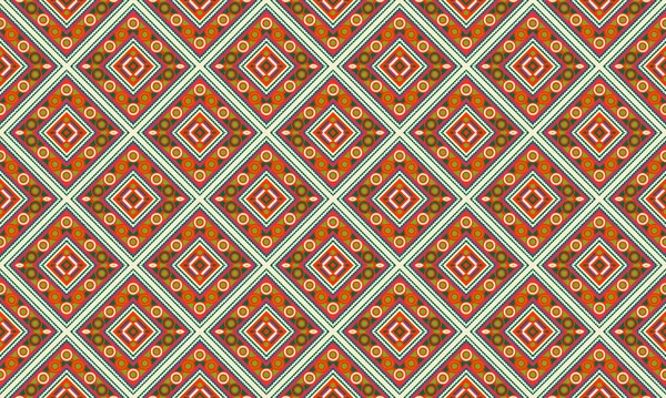 Decorative Palestinian Seamless Pattern Colors Traditional Tatreez Embroidery Illustration — Stock Photo, Image