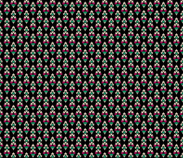 Hexagon Csempe Zökkenőmentes Minta Grunge Textúra Etnikai Törzsi Motívumok Kézzel — Stock Fotó