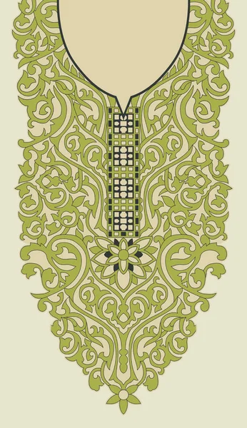 要素デザインテンプレートのためのアラベスク 東洋風の豪華な装飾 ターコイズの花のイラスト 招待状 グリーティングカードのための装飾 — ストック写真